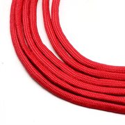 Faldskærmsline. Rød. 4 mm